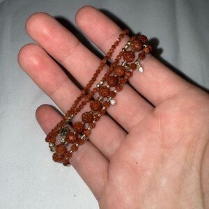 Elegant Golden Sandstone Beaded Bracelet Bundle